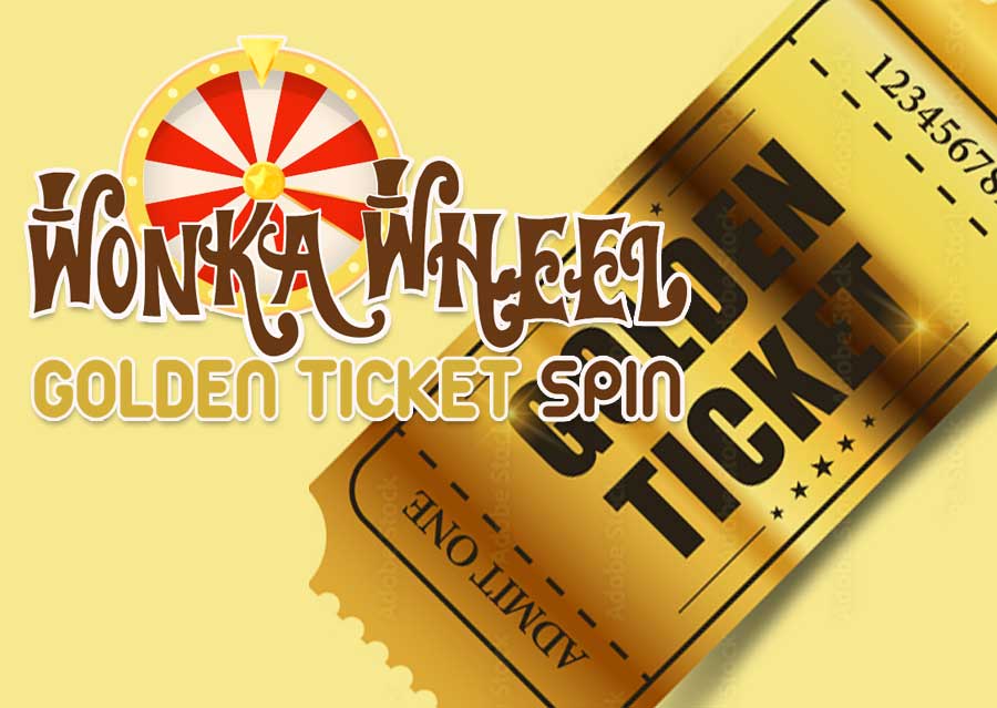 Wonka Wheel Golden Ticket Spin